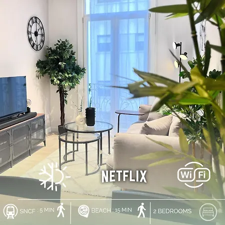 Rf101- Magnifique 3 Pieces Centre Apartment